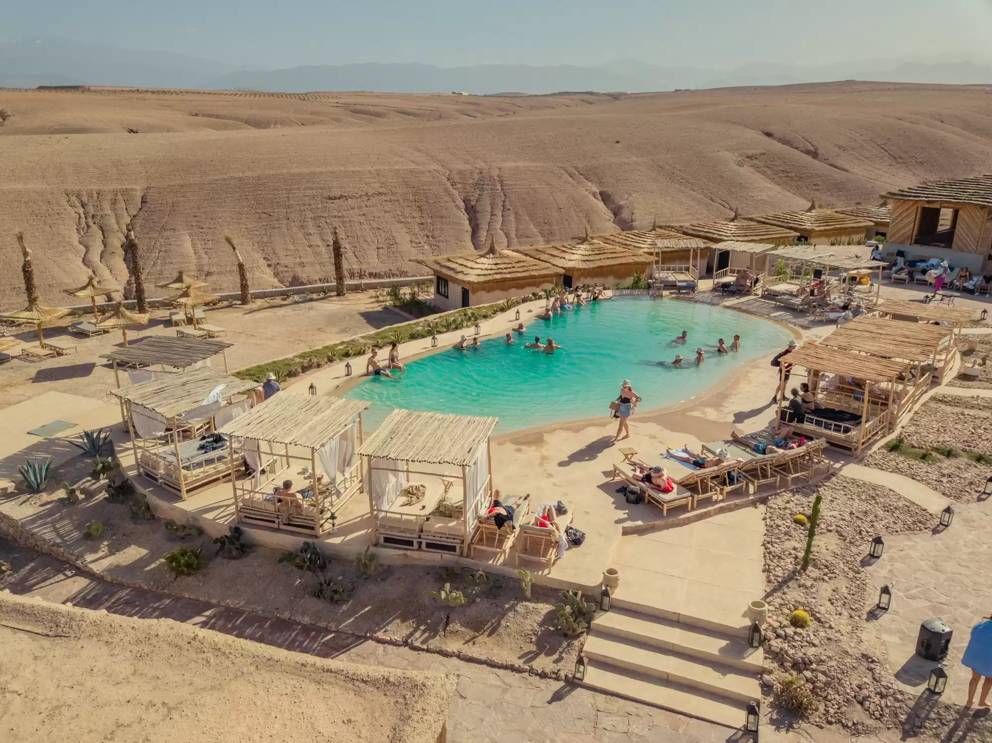 Pool Day in Agafay Desert: Relax in the Moroccan Desert / Marrakech