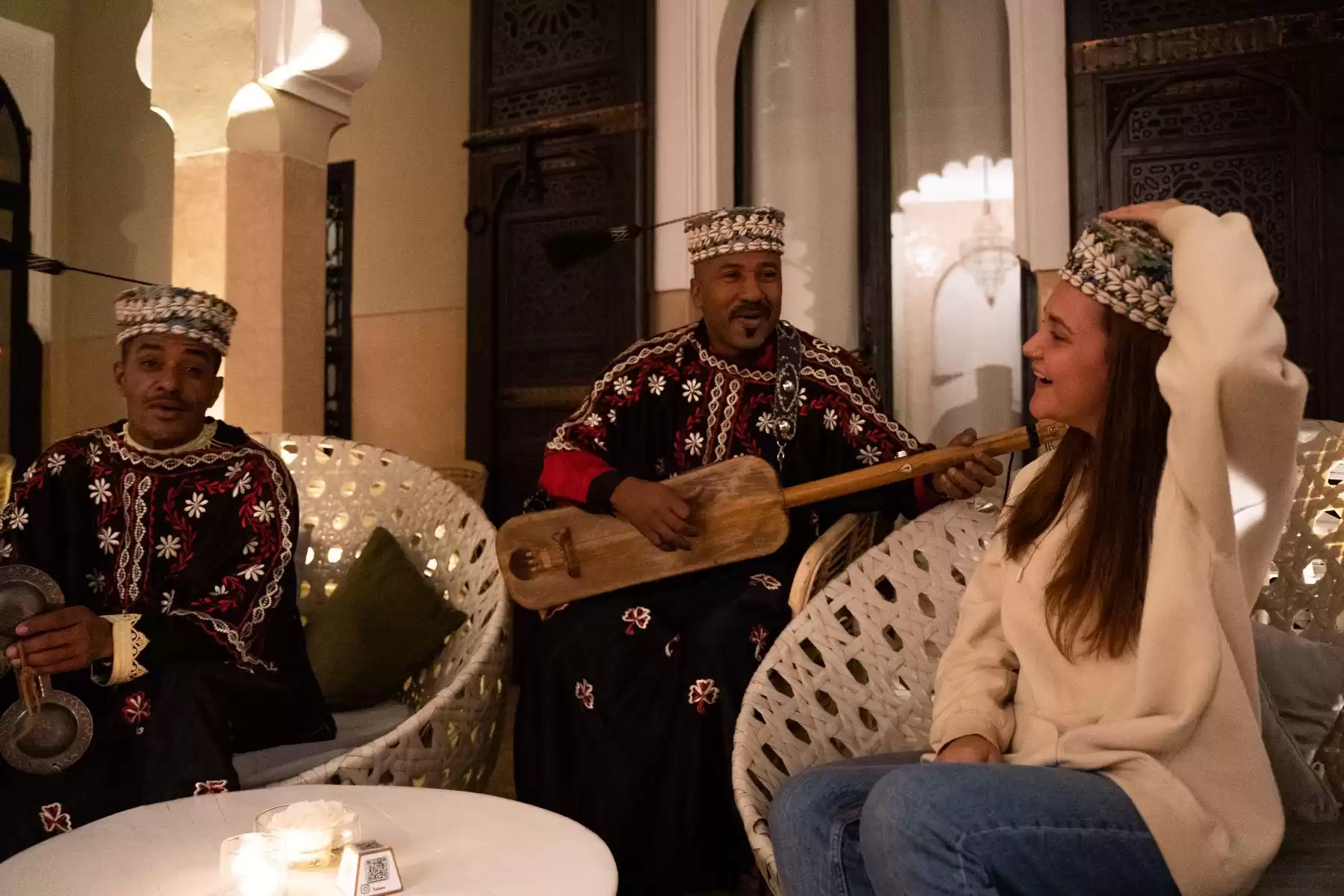 Soirée Gnaoua et Dîner dans un Riad 