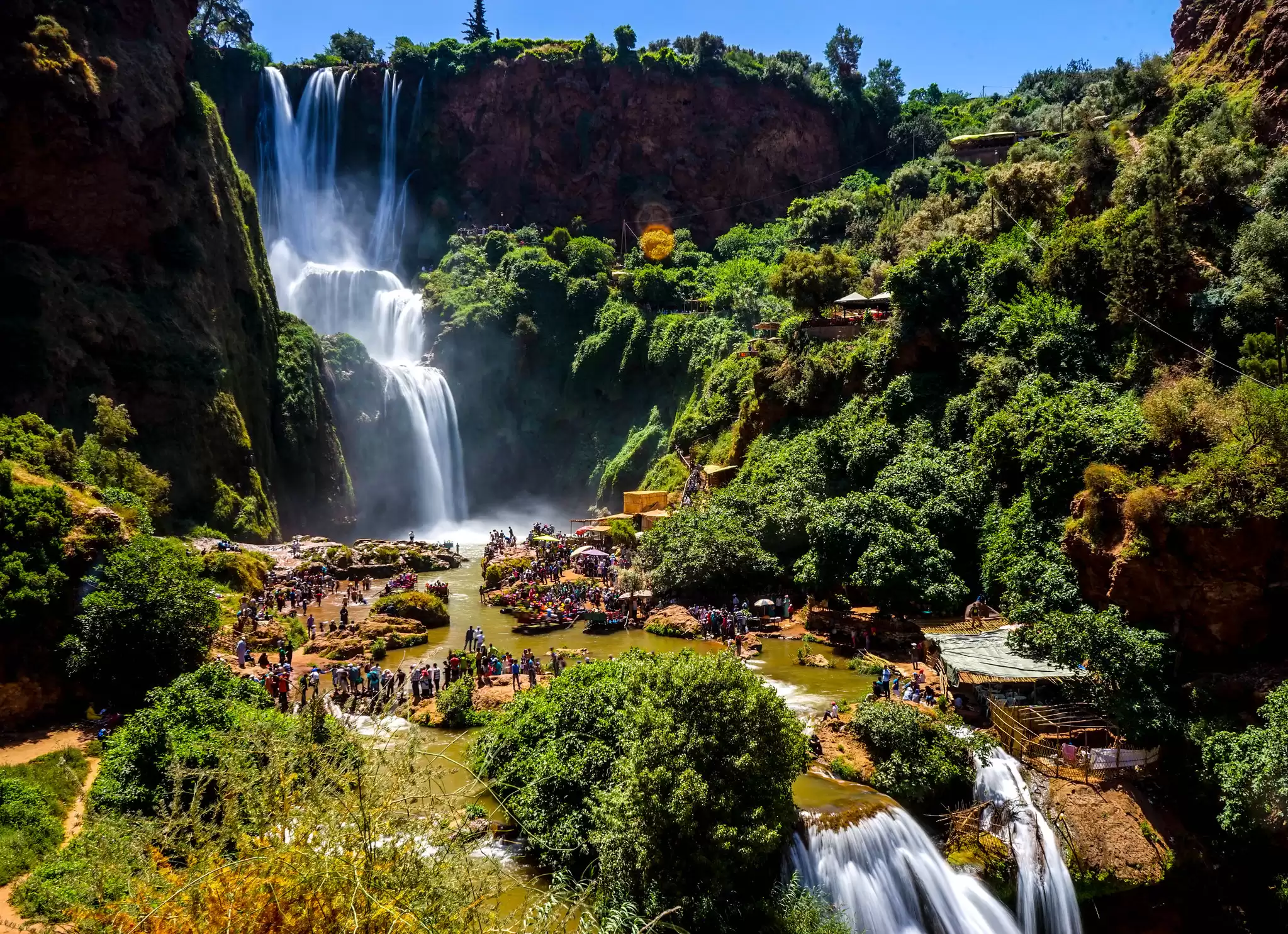 Escursione a Marrakech alle cascate di Ouzoud