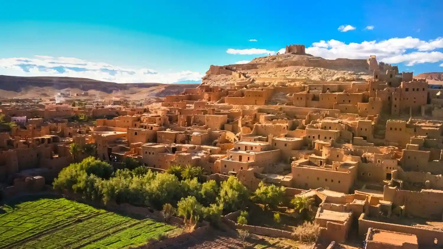 Ouarzazate, the kasbahs route