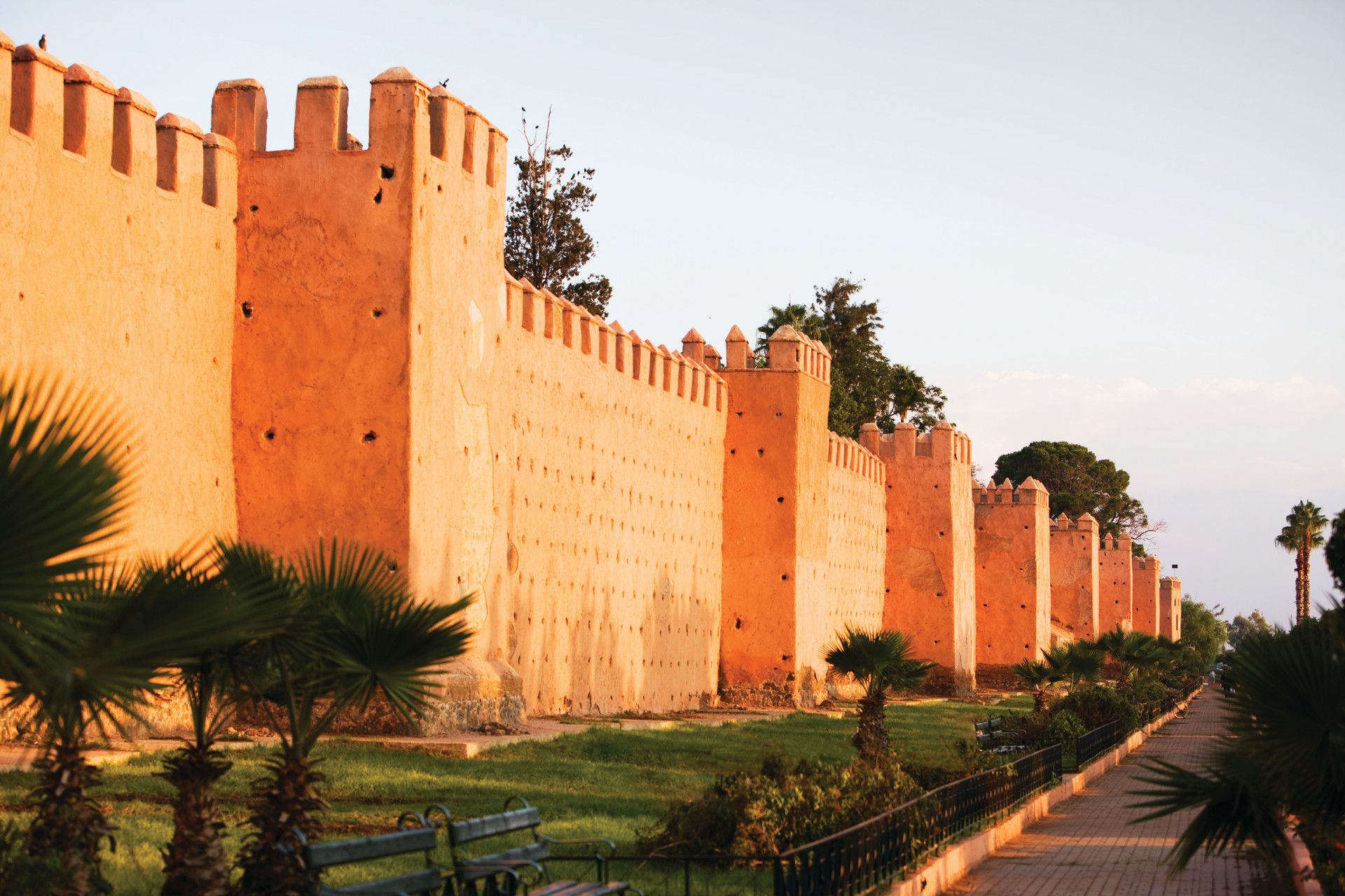 Panoramic of Marrakech